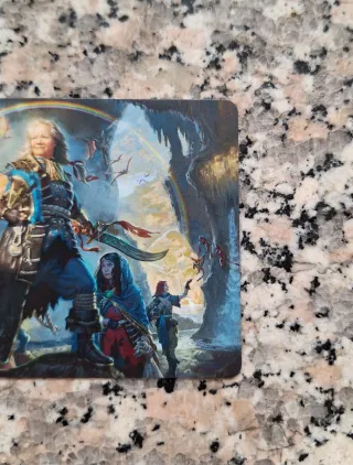 Carta illustrata le caverne perdute di ixalan