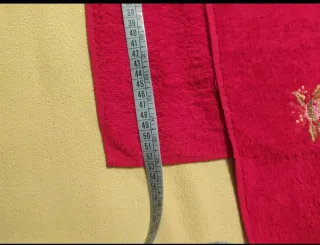 Asciugamani natalizi con candele