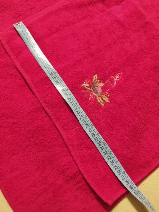 Asciugamani natalizi con candele