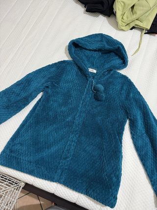 Vestaglia Etam morbida con cappuccio