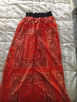 Gonna lunga estiva fantasia bandana