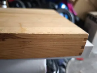 Contenitore in legno Sanpellegrino