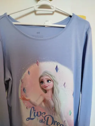 Vestido infantil Elsa Frozen