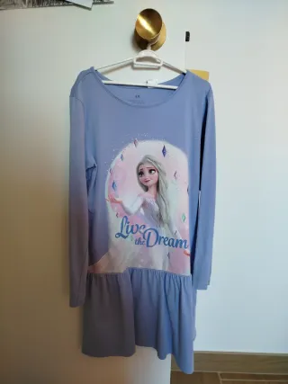 Vestido infantil Elsa Frozen