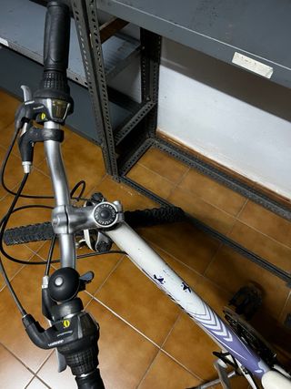 Bicicleta Coluer Pearl 24 Morado/Blanco