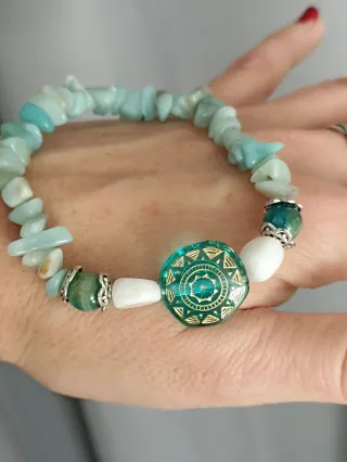 Pulsera Amazonita Natural