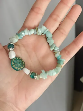 Pulsera Amazonita Natural