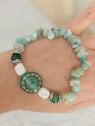 Pulsera Amazonita Natural