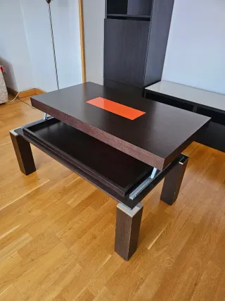 Mesa de centro elevable salón