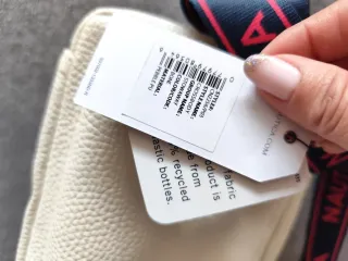 Bolso bandolera Nautica blanco roto