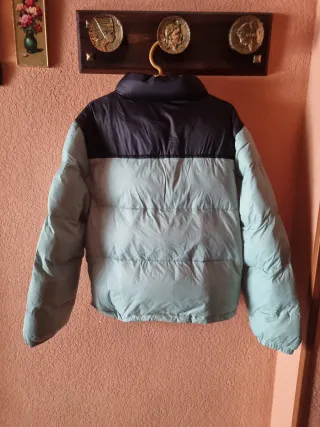 Cazadora Unisex Talla XL Negra y Verde