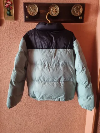 Cazadora Unisex Talla XL Negra y Verde