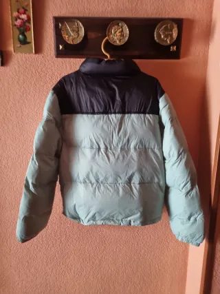 Cazadora Unisex Talla XL Negra y Verde