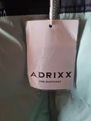 Cazadora Unisex Talla XL Negra y Verde