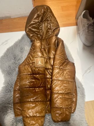 Giubbotto Jordan ragazzo beige