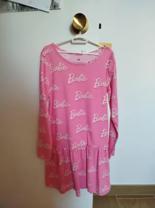 Vestido Barbie niña H&M talla 122/128