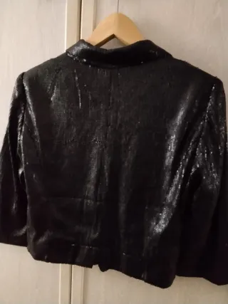 Chaqueta fiesta lentejuelas Xage Talla M