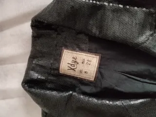 Chaqueta fiesta lentejuelas Xage Talla M