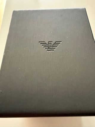 Reloj Emporio Armani Negro/Plata