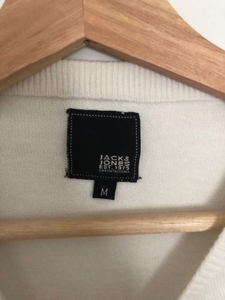 Jersey J.C. CORE hombre blanco