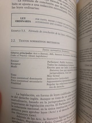 El texto jurídico inglés y su traducción al españo