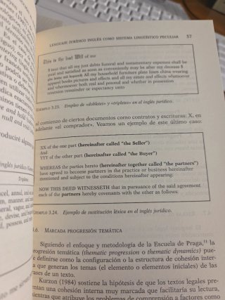 El texto jurídico inglés y su traducción al españo