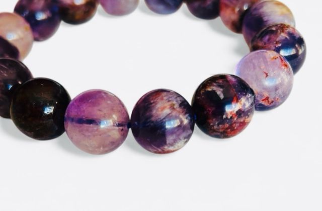 Pulsera Ametrino Natural Multicolor