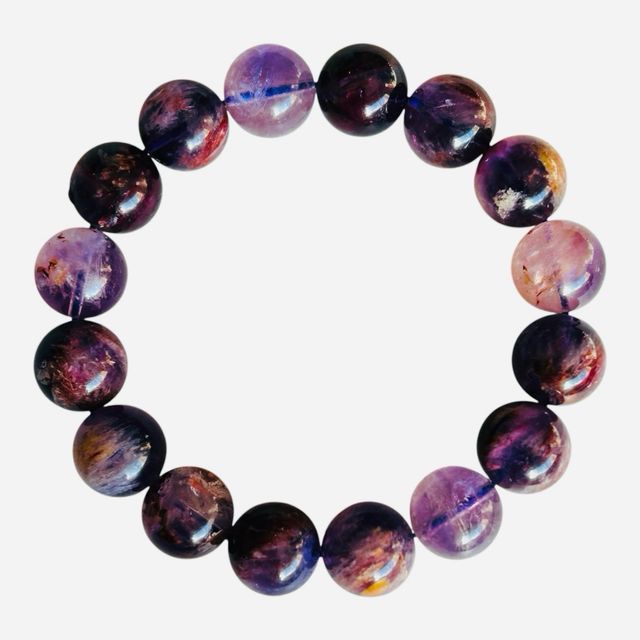 Pulsera Ametrino Natural Multicolor