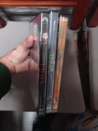 Pack 3 Películas Thor DVD