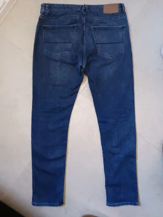 Vaqueros Cortefiel Slim Azules