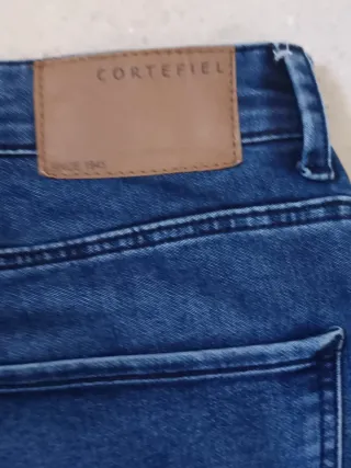 Vaqueros Cortefiel Slim Azules