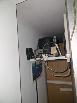 Cámara de frío industrial.2.50x2.50x1 aproximadame