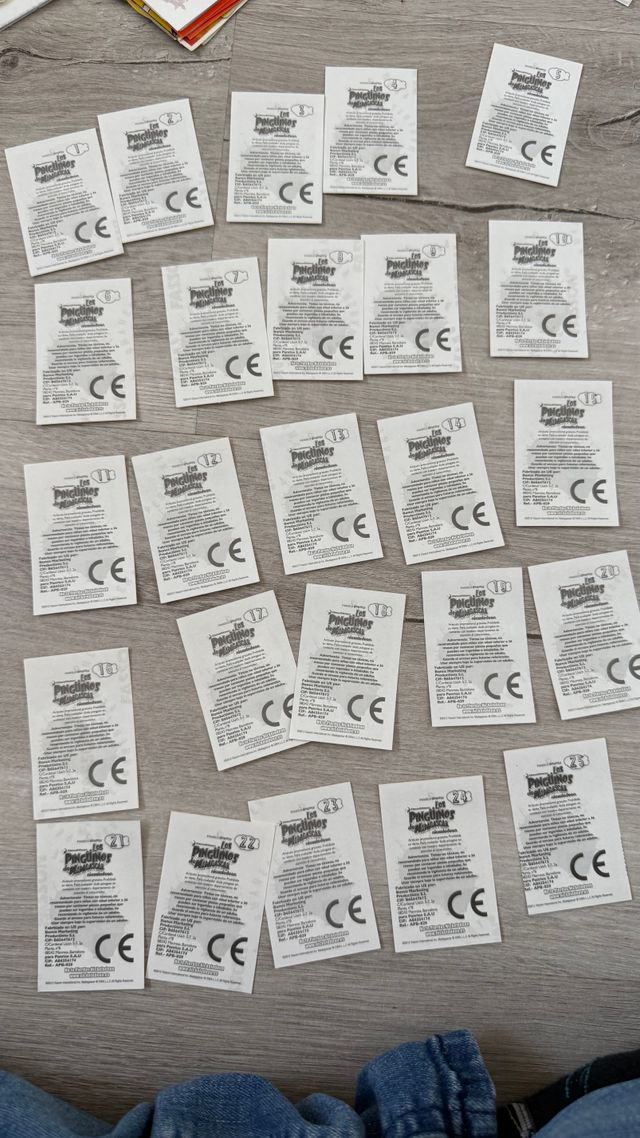 Colección Los Pingüinos de Madagascar cromos