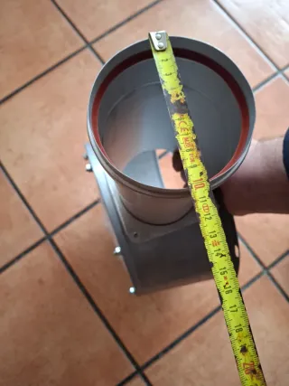 Caja de ventilación redonda