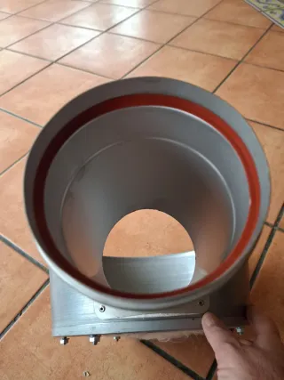 Caja de ventilación redonda