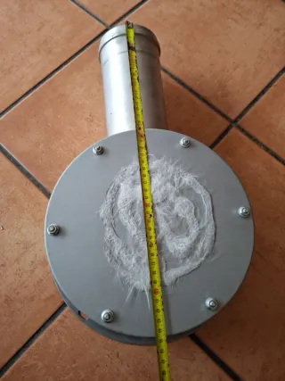 Caja de ventilación redonda