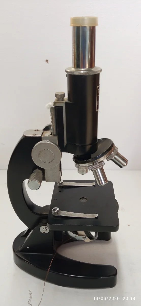 Microscopio Zenith 80x-1200x Antiguo