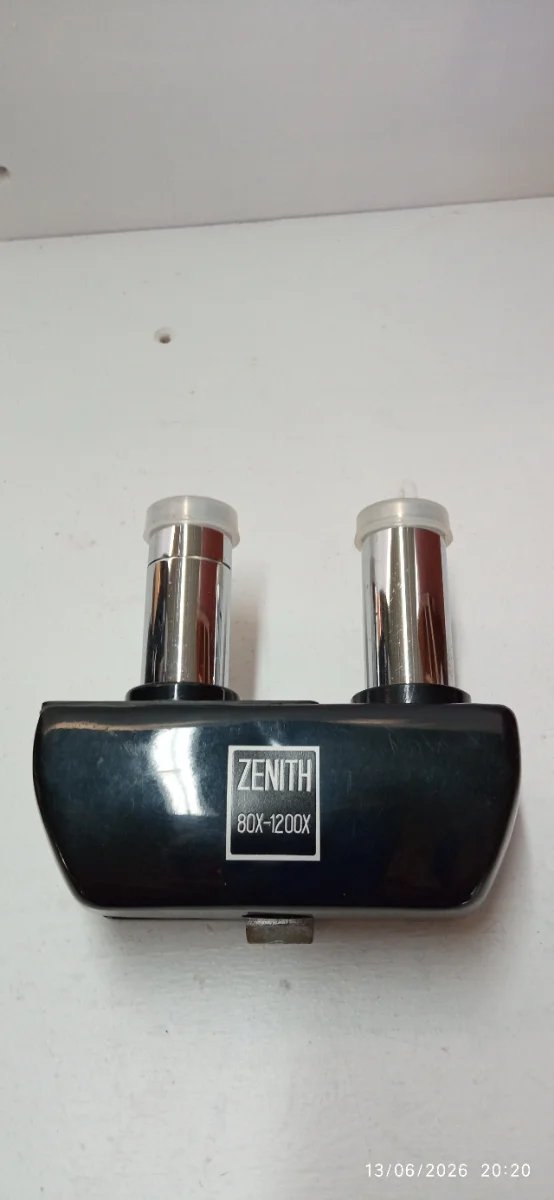 Microscopio Zenith 80x-1200x Antiguo