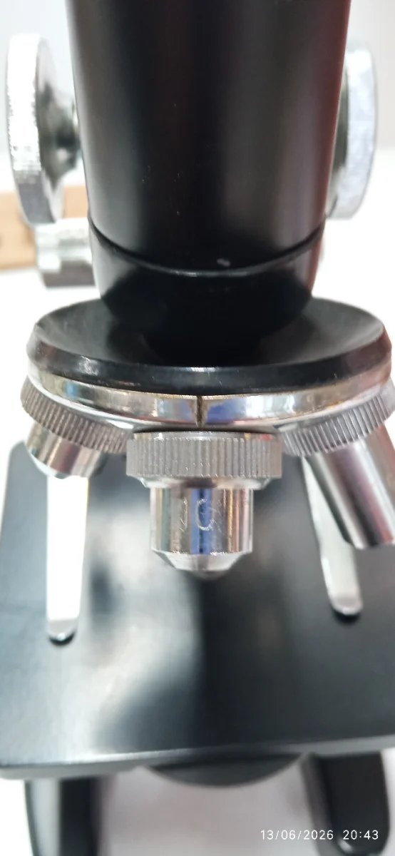 Microscopio Zenith 80x-1200x Antiguo
