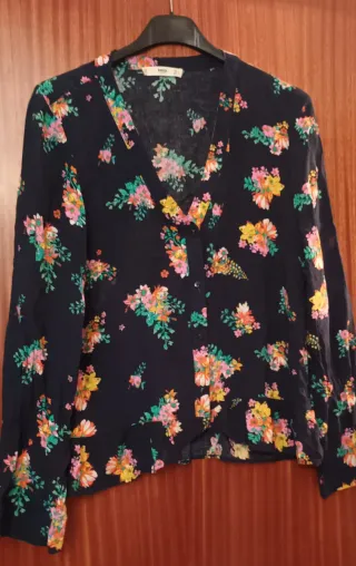 Camisa Mango flores
