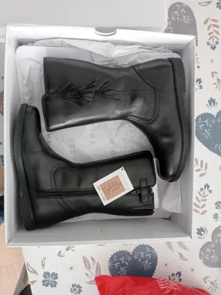 Botas Niña Negras talla31