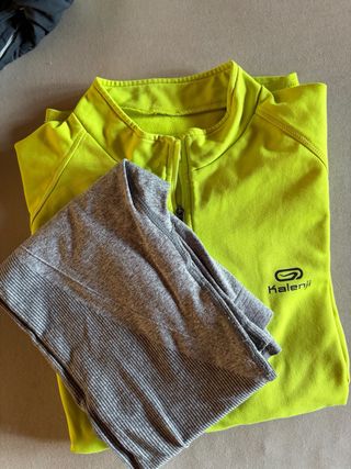 Chaqueta ski C&A 12-14 a +pantalón +camiseta int