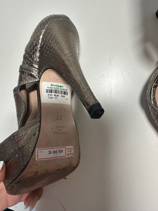 Zapatos tacón Gloria Ortiz Talla 37