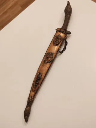 Tagliacarte vintage rame