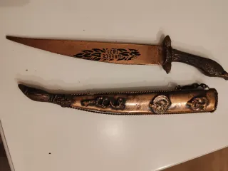 Tagliacarte vintage rame