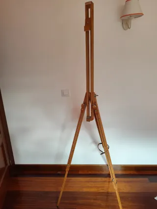 Caballete Plegable de Madera Medidas Ajustables