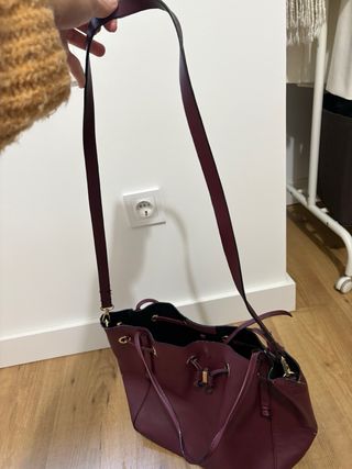 Bolso Tote Burdeos