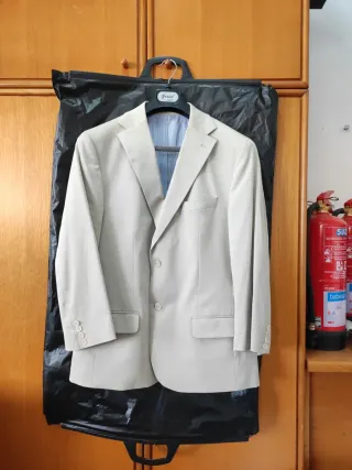 Americana Massimo Dutti Beige Talla 44