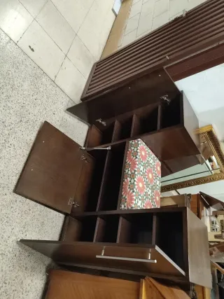 Recibidor zapatero de madera