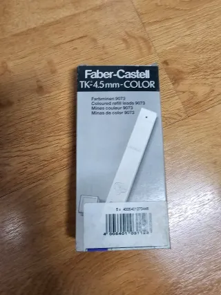 30 Cajas Minas Grafito Faber Castell 9073 4.5mm